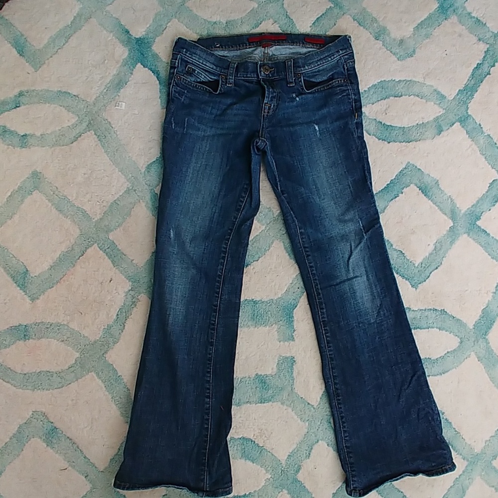 Boot cut jeans
